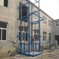 Hydraulic cargo elevator wall mounted lift platform vertical freight elevator